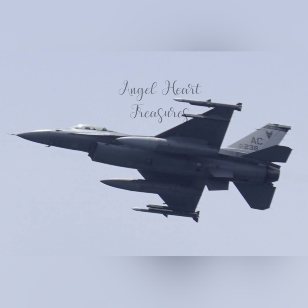 5x7 Original Photography 177th Fighter Wing Air National Guard F-16 Photo Print
